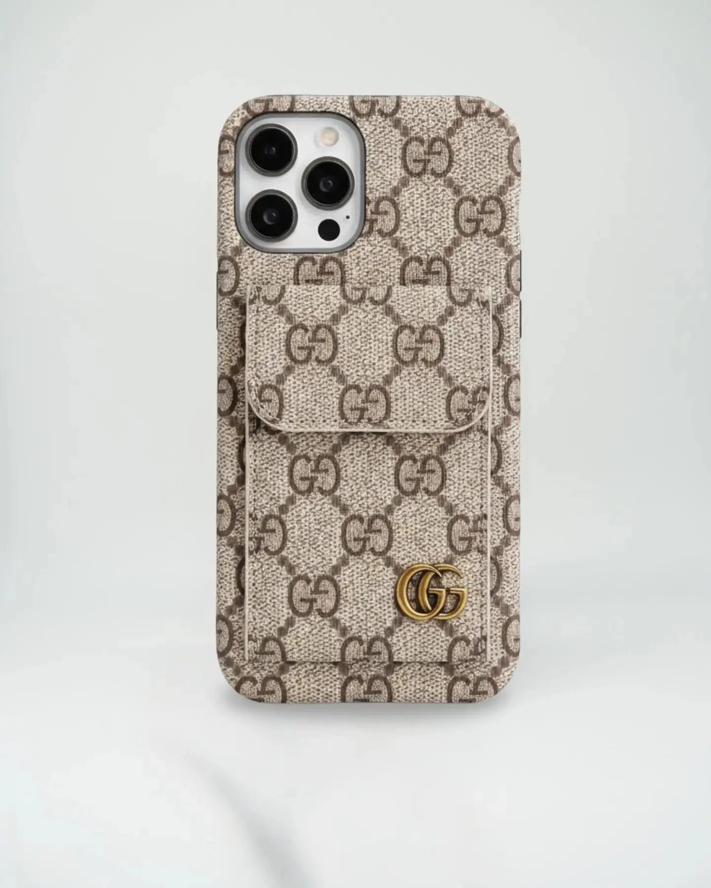 LV Monogram Eclipse Card Holder Phone Case - Image 6