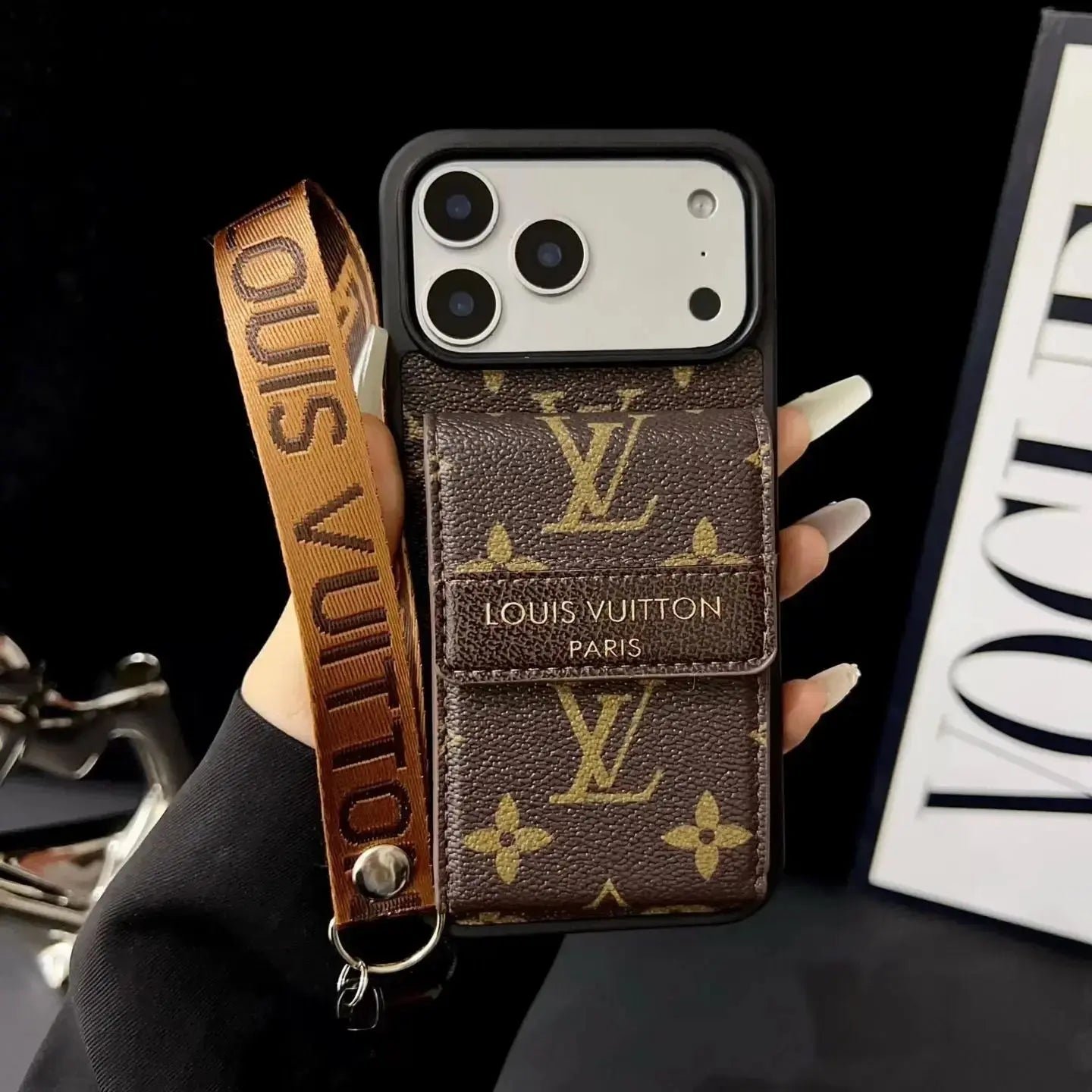 Alternative view of LV Monogram Classic Wrist Strap Phone Case