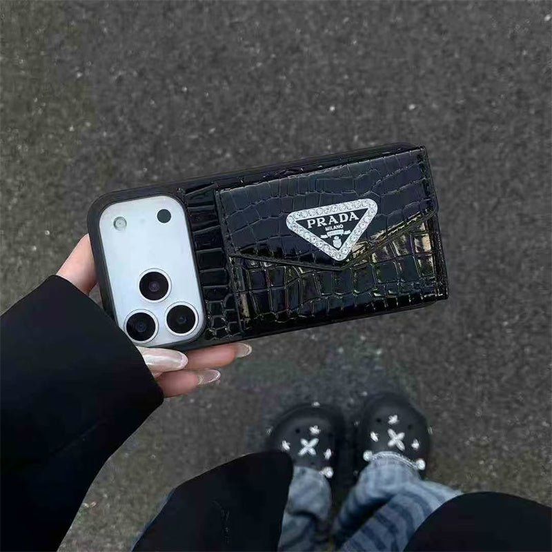 Prada Crocodile Cardholder Phone Case - Image 3