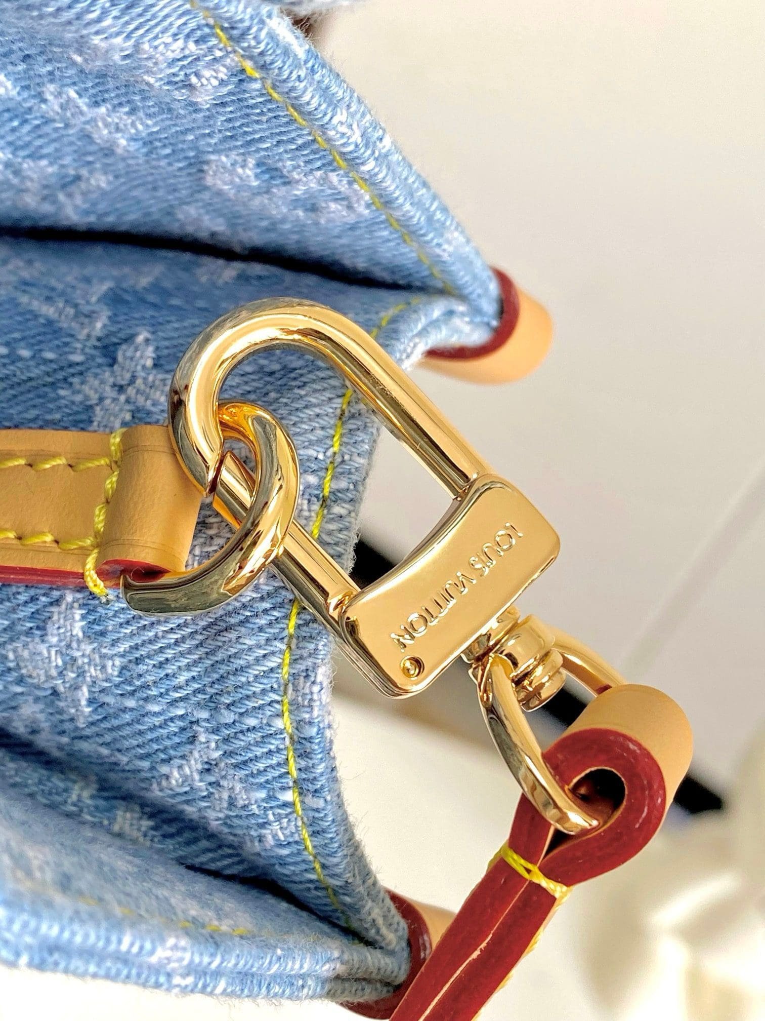 Louis Vuitton Let Go PM Monogram Denim - Image 4