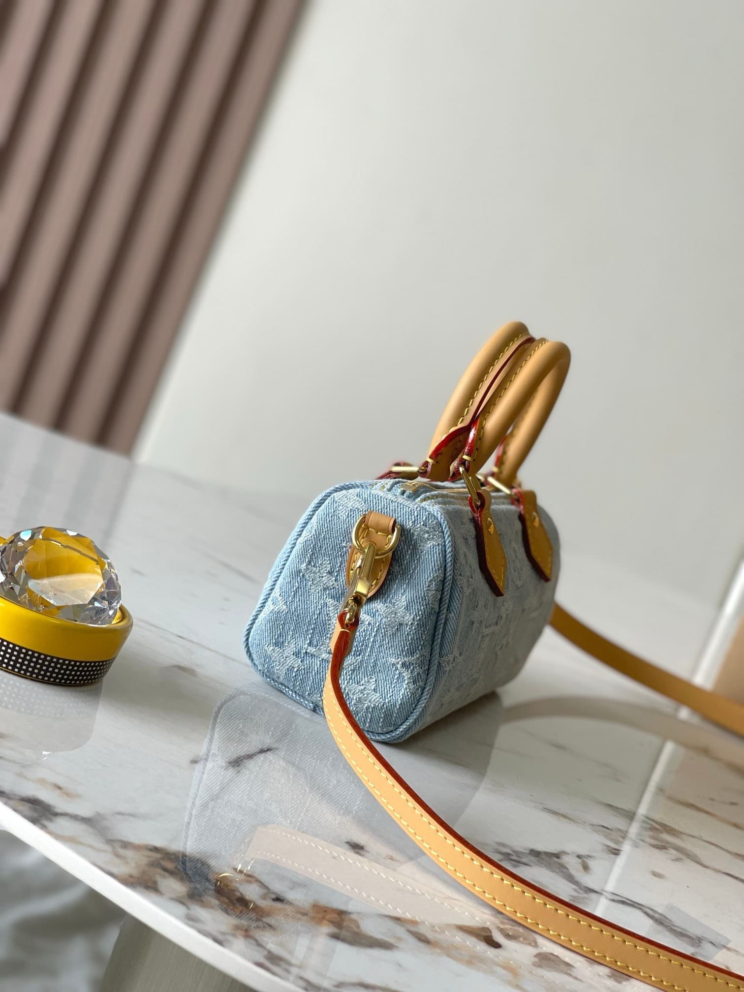 Louis Vuitton Nano Speedy Stonewashed - Image 3