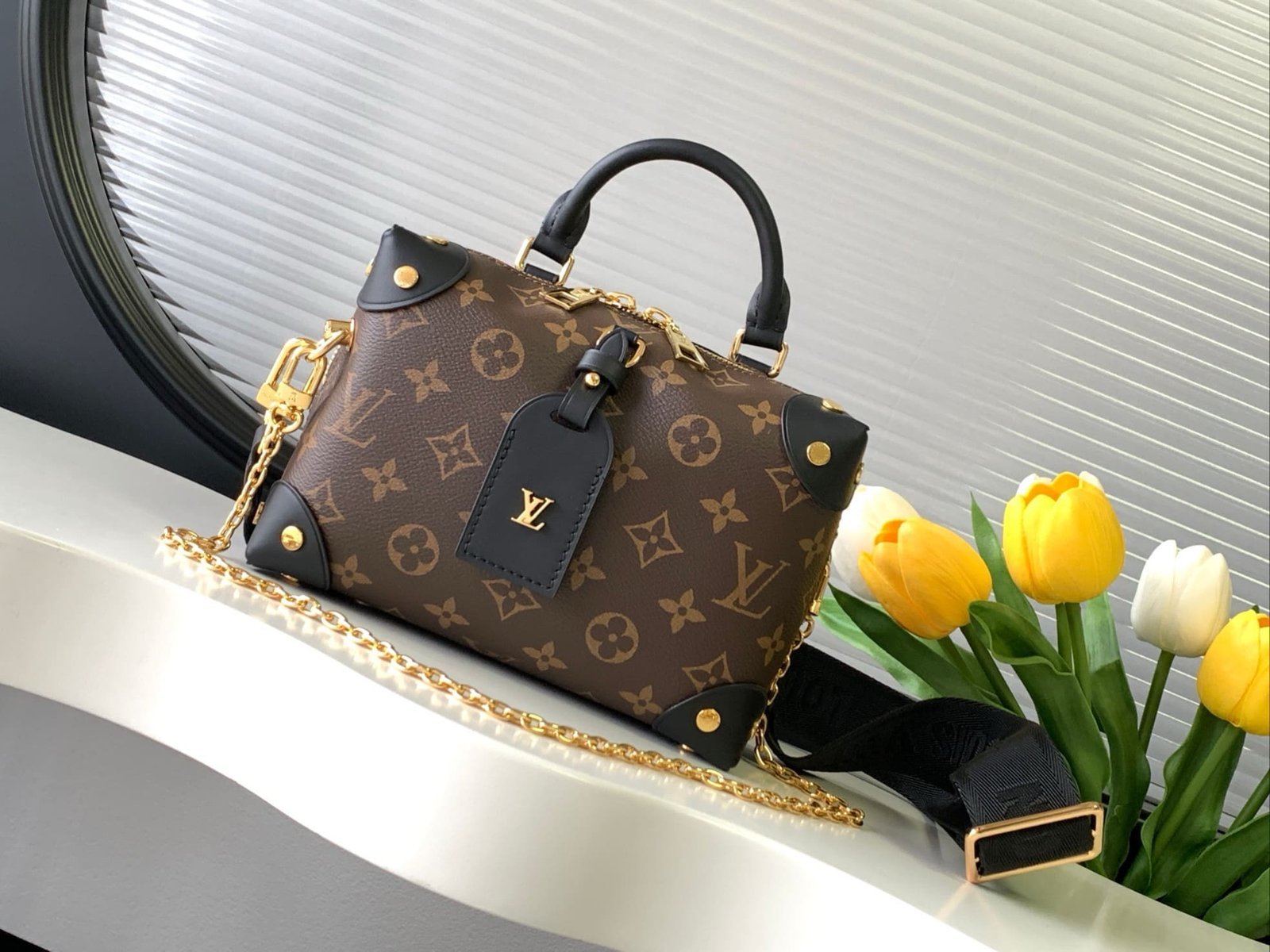 Alternative view of Louis Vuitton Petite Malle Souple Black