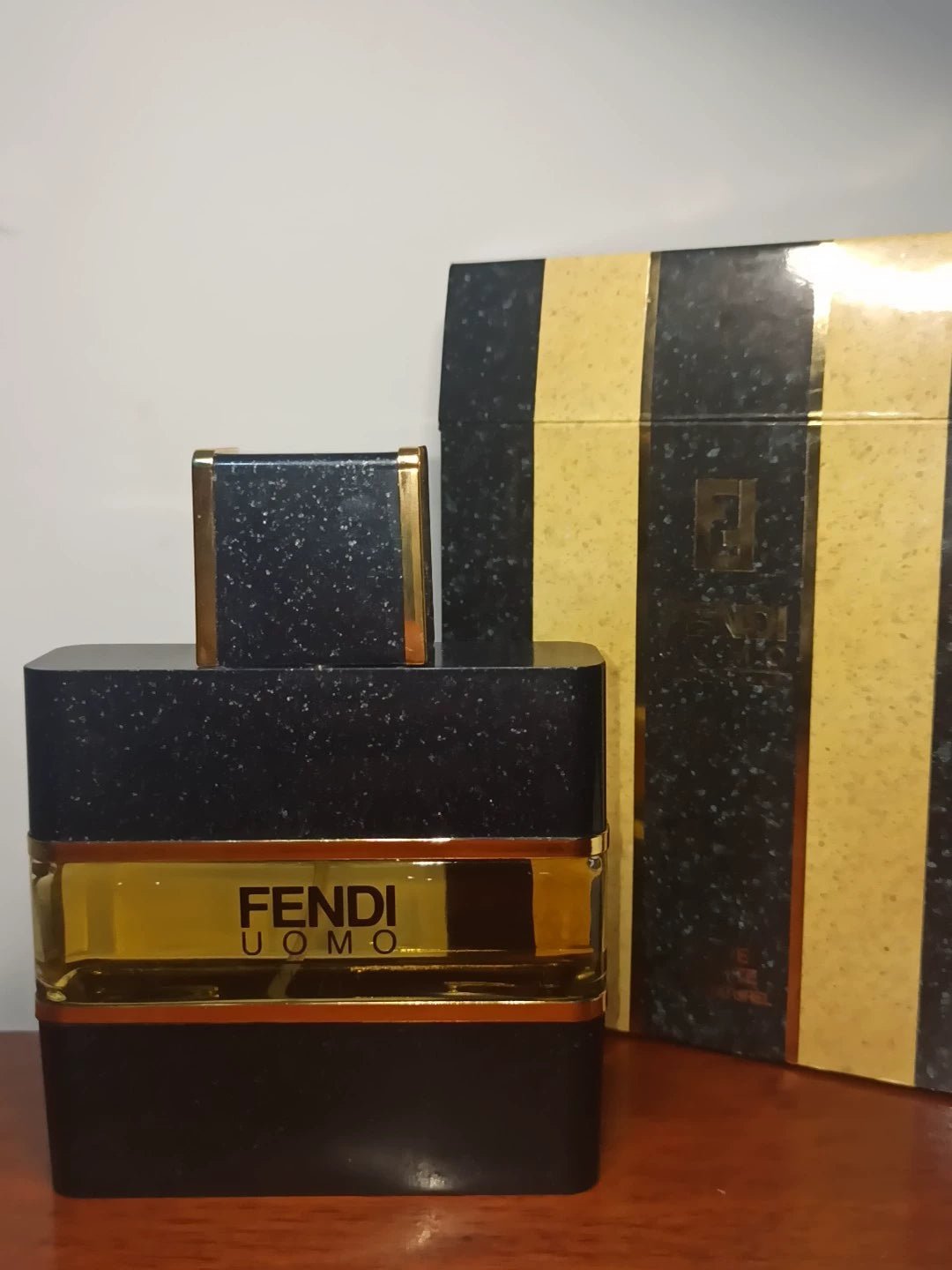 Vintage Fendi Parfum with Wooden Box