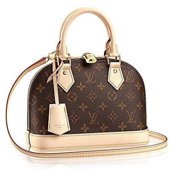 Louis Vuitton Alma BB Natural Monogram