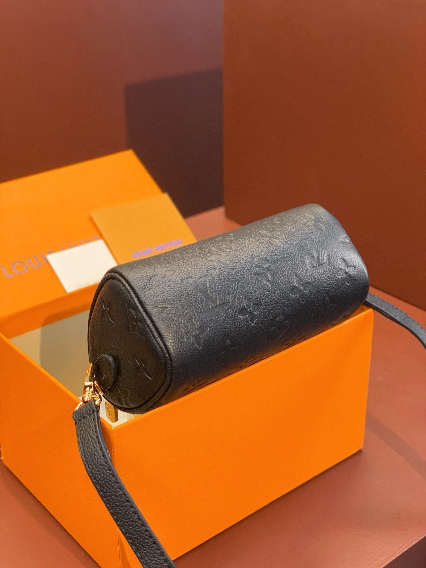 Louis Vuitton Nano Speedy Black Empreinte - Image 4