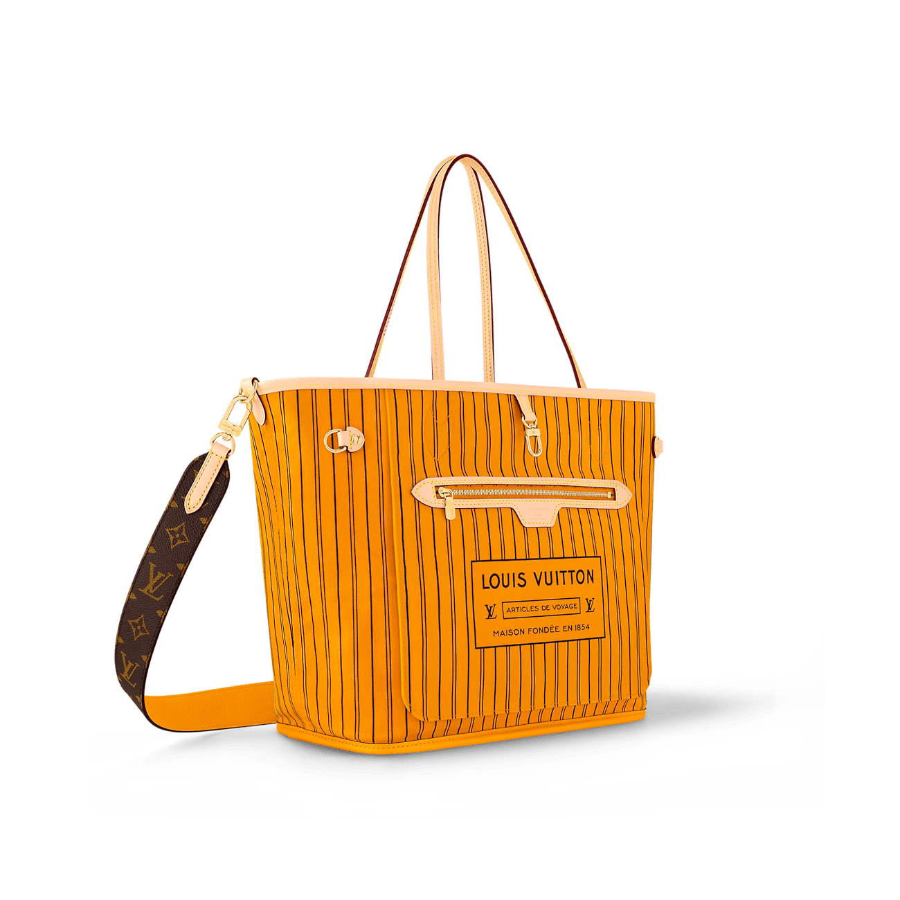 Alternative view of Louis Vuitton M11947 Neverfull Bandoulière Inside Out MM