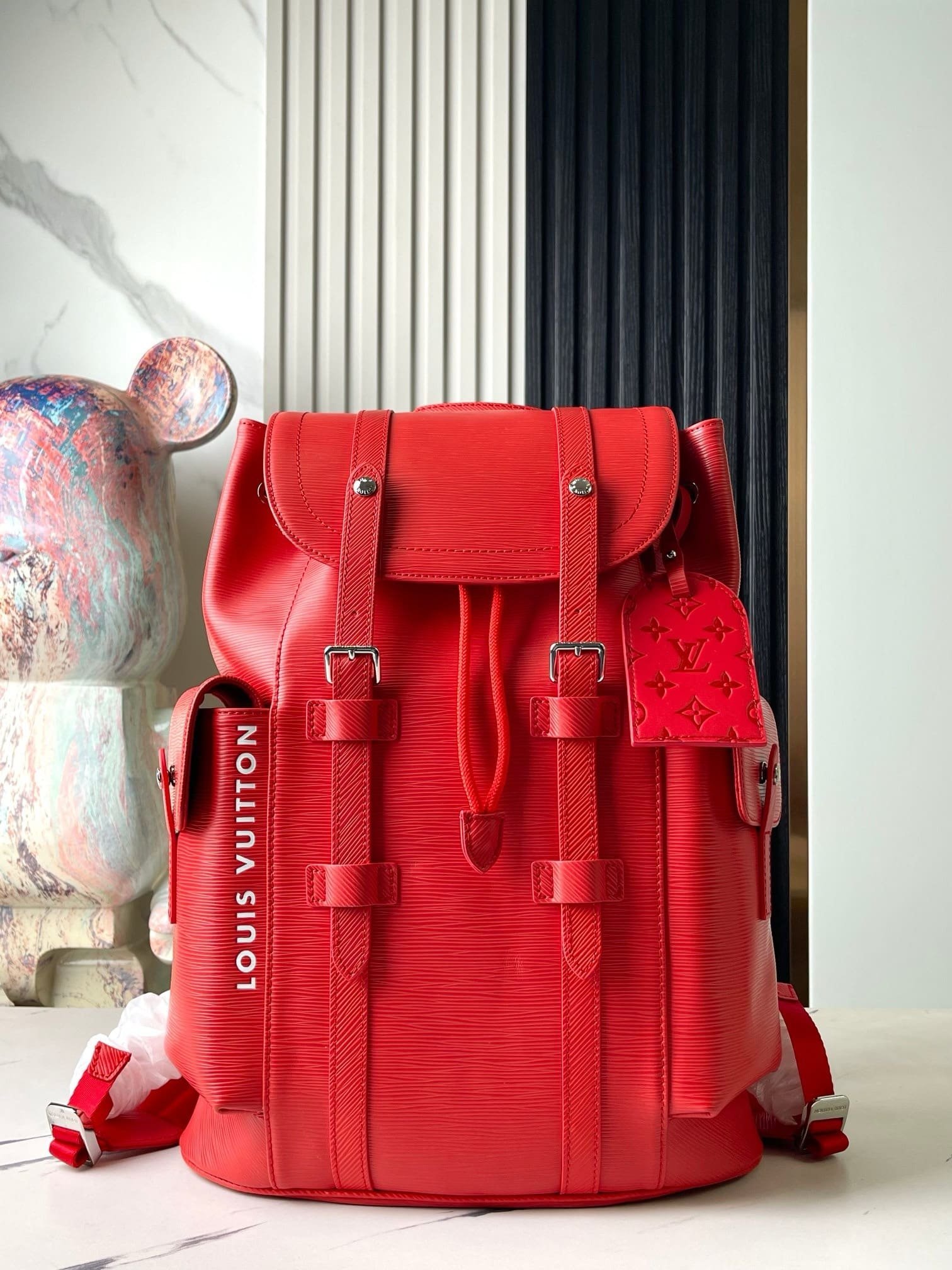 Alternative view of Louis Vuitton Christopher MM Epi