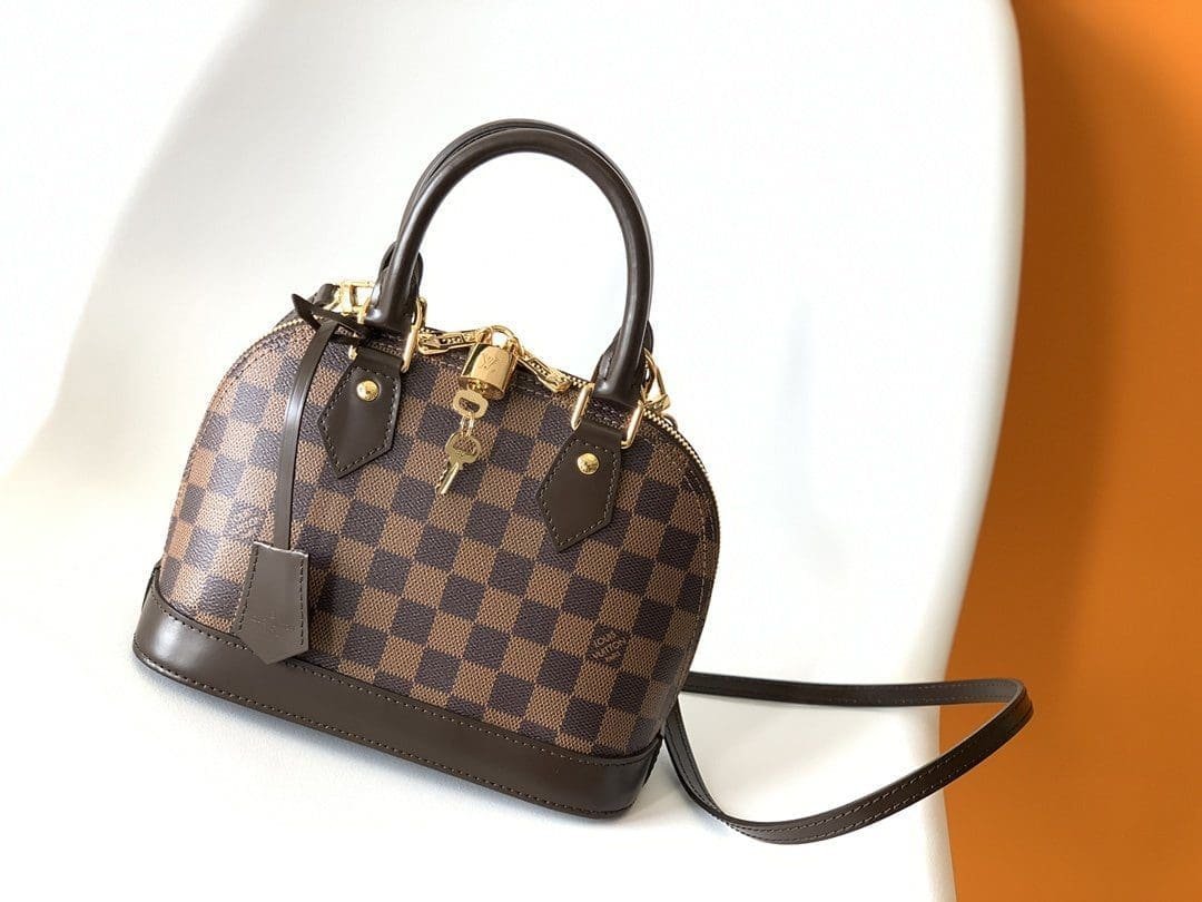 Alternative view of Louis Vuitton Alma BB Damier Ebene Canvas