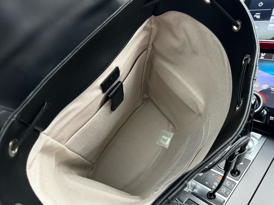 Gucci GG Leather Backpack - Image 10