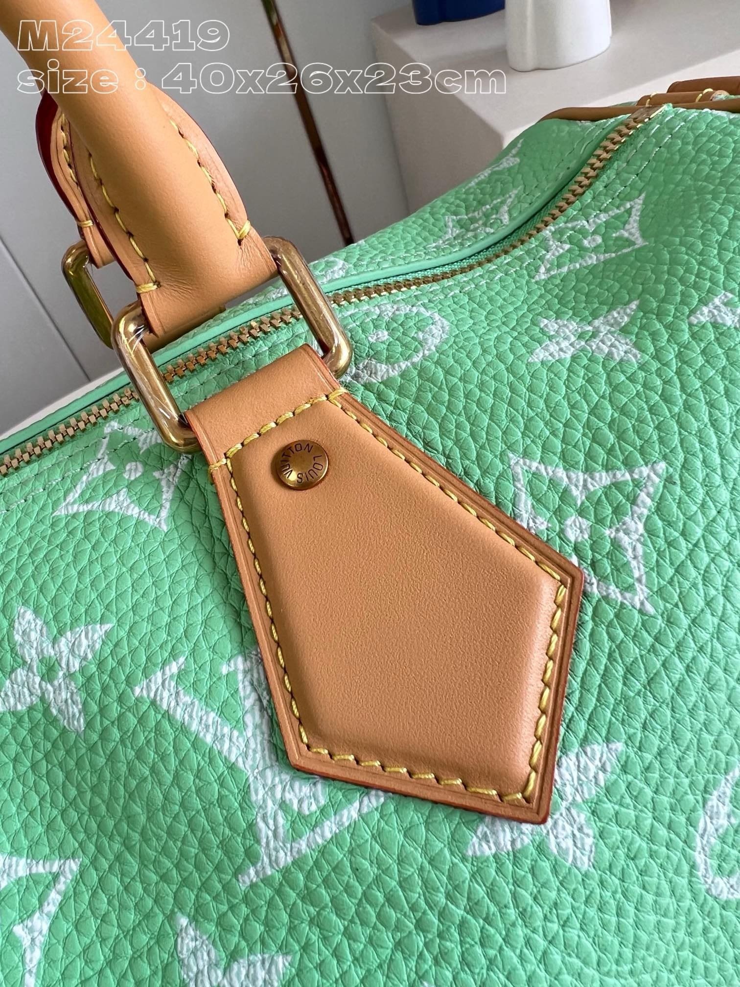Louis Vuitton Speedy P9 40 Green - Image 7