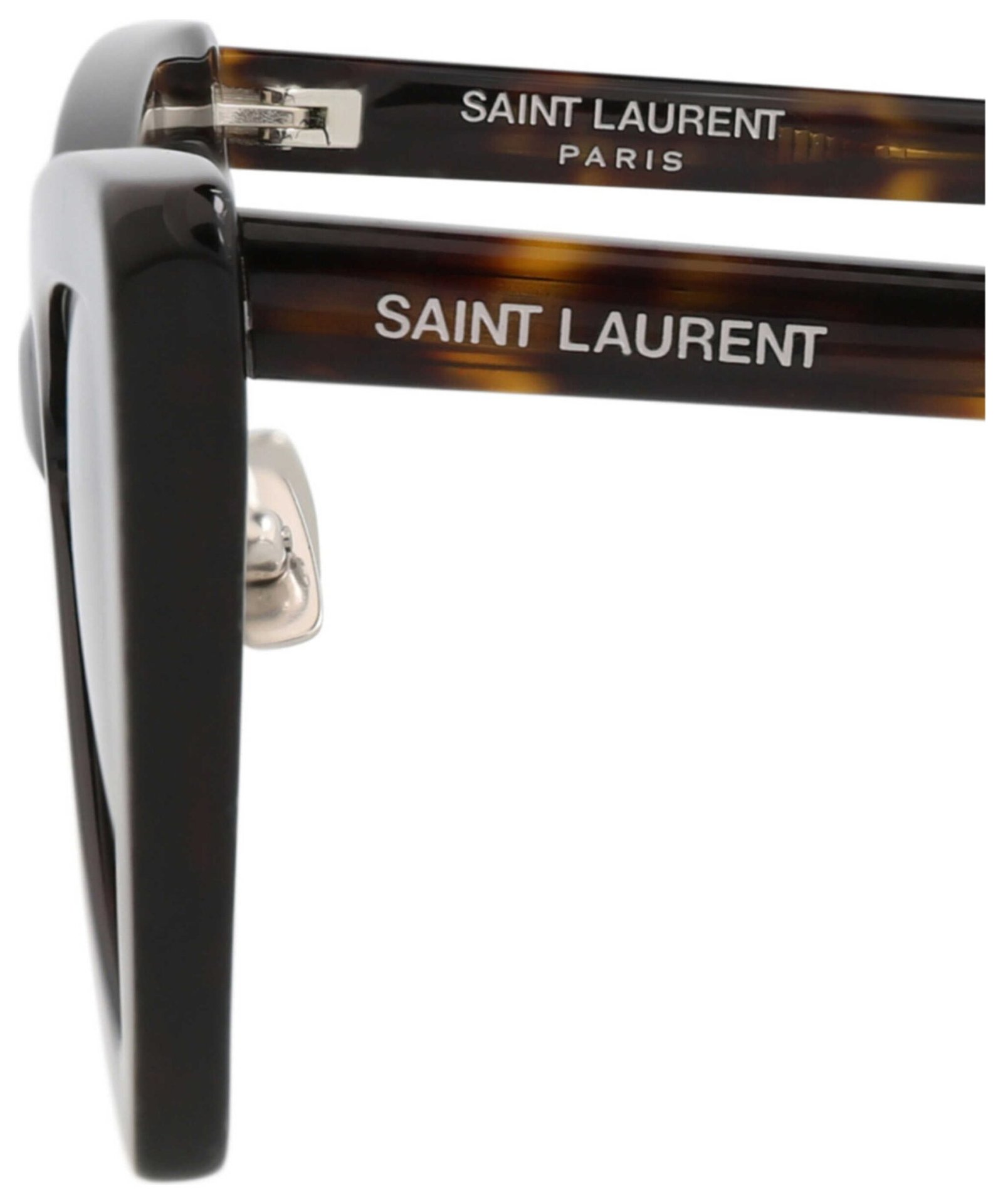 Alternative view of YSL Tortoise Triangle Sunglasses