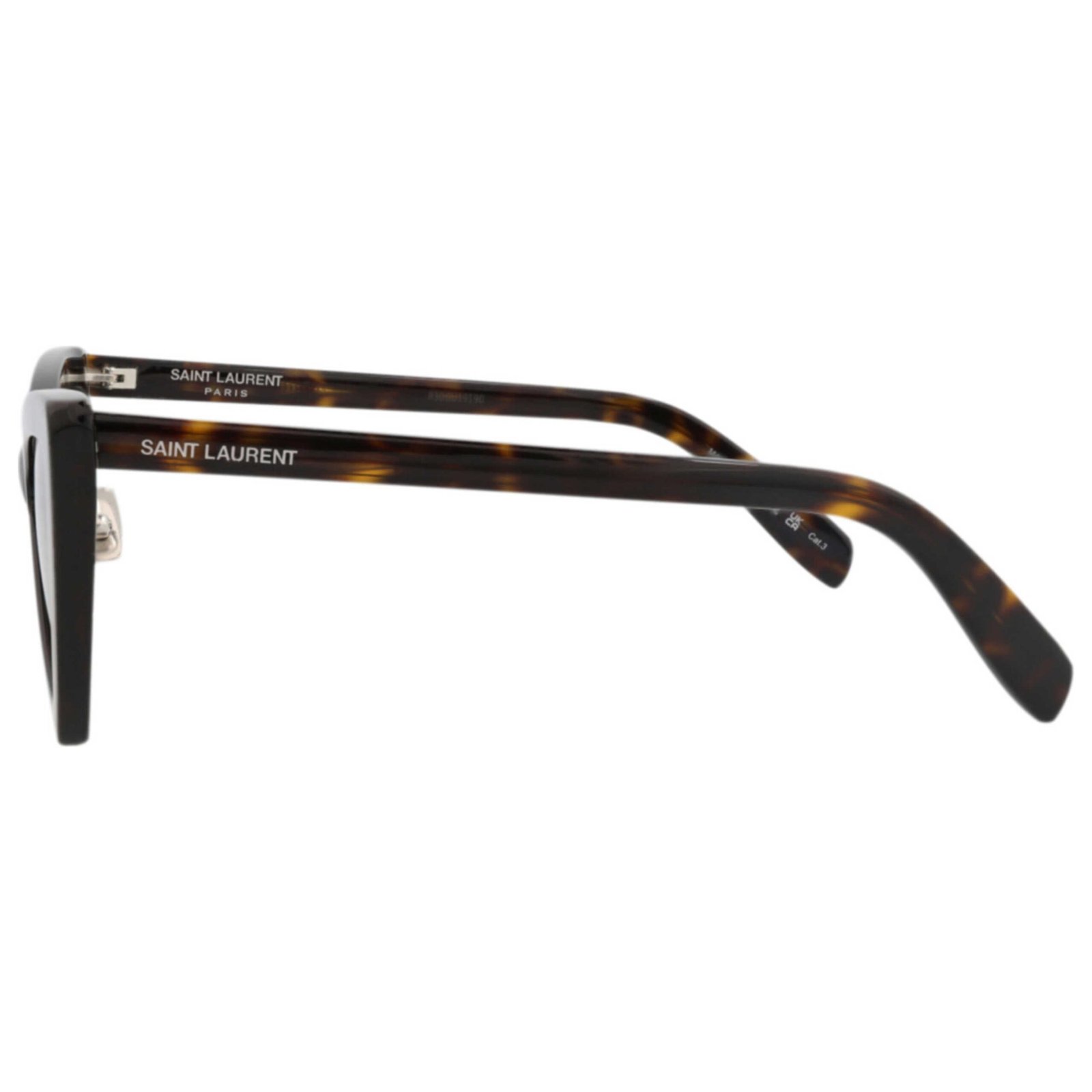 YSL Tortoise Triangle Sunglasses - Image 3