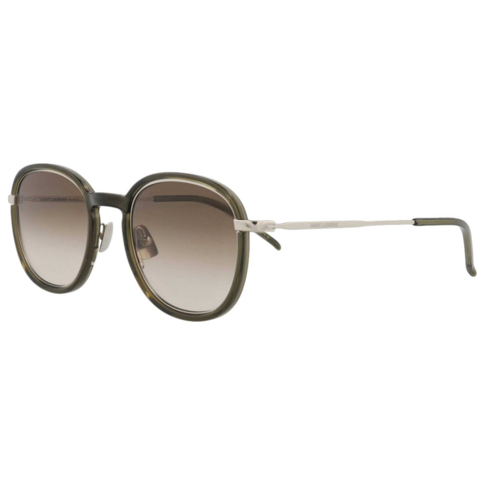YSL Luxury Black Metal Sunglasses
