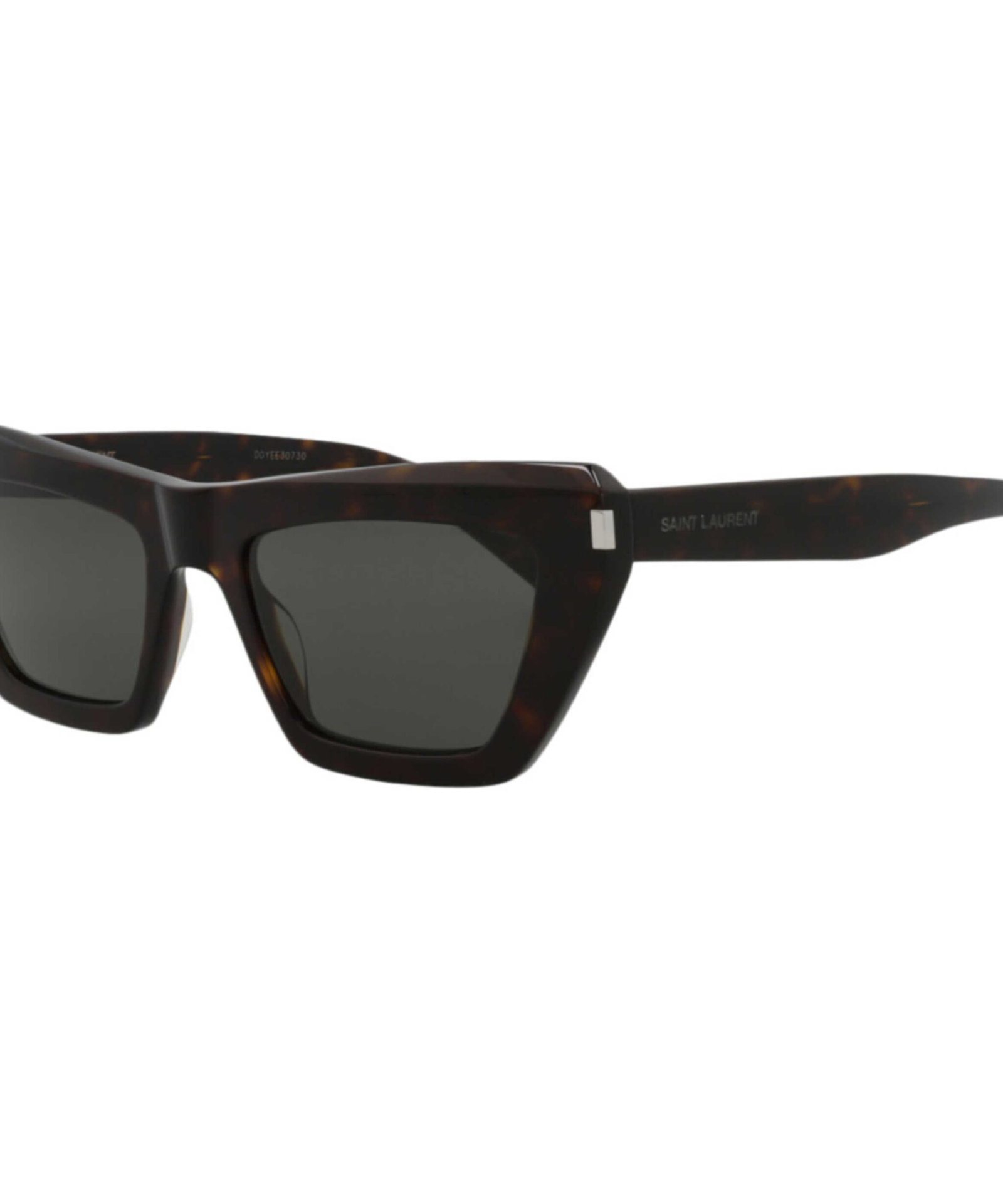 YSL Black Round Sunglasses