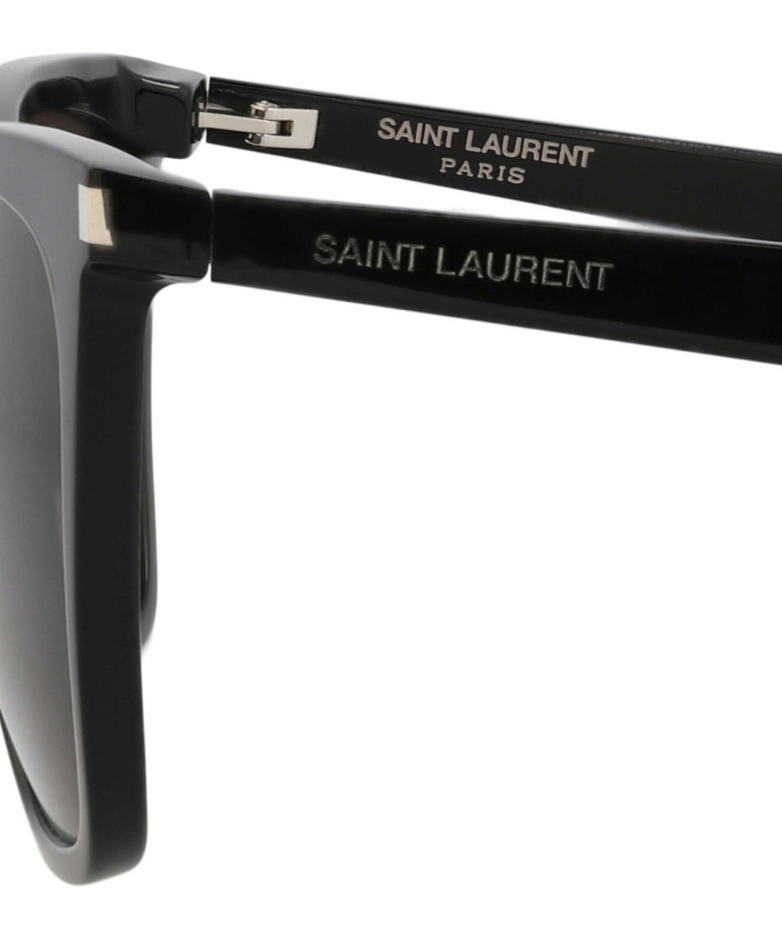 Alternative view of YSL Black Angular Sunglasses