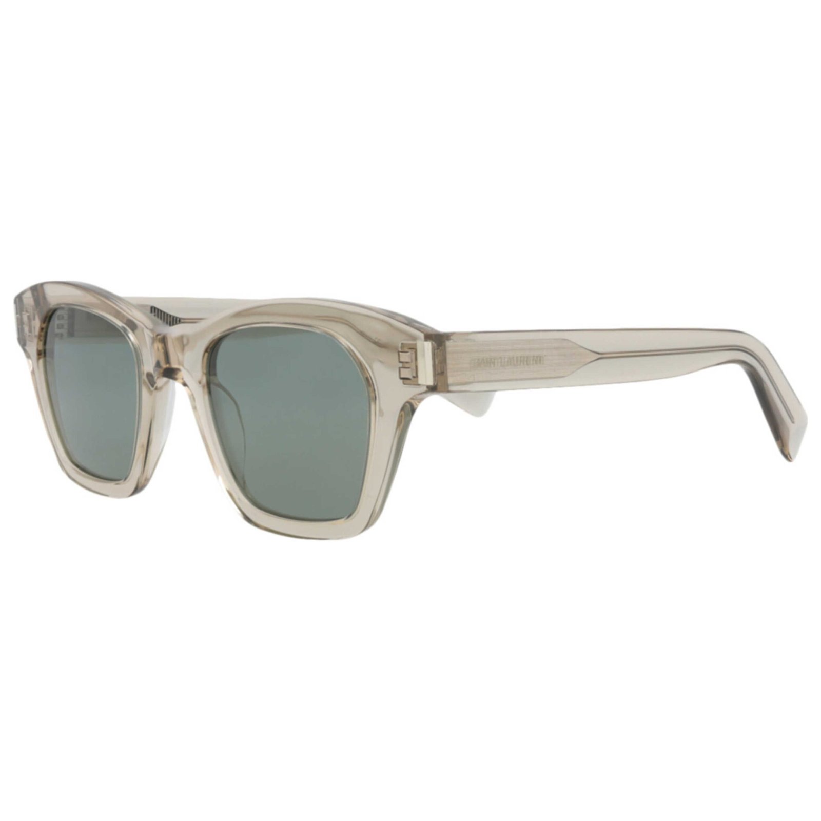 YSL Transparent Wayfarer Sunglasses