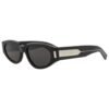 YSL Black Oval Sunglasses Style
