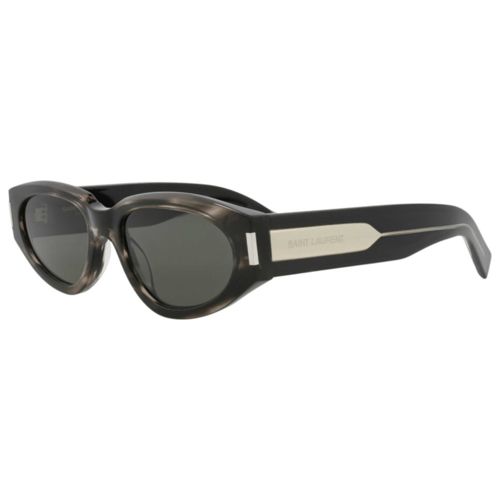 YSL Tortoise Luxury Oval Sunglasses