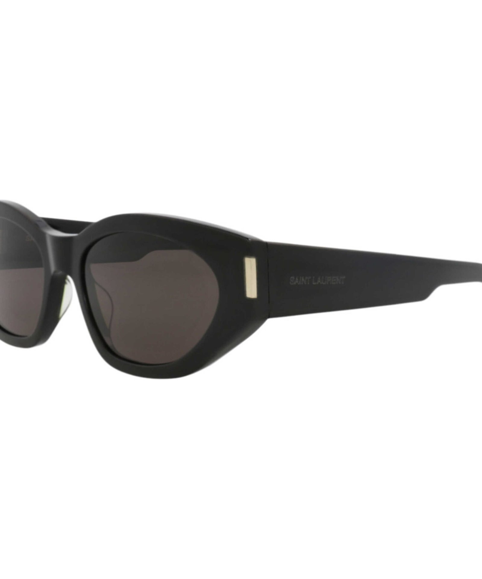 YSL Black Bold Oval Sunglasses