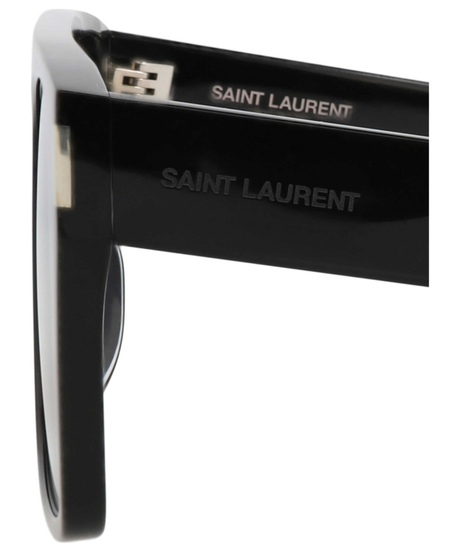 Alternative view of YSL Black Oversized Sunglasses