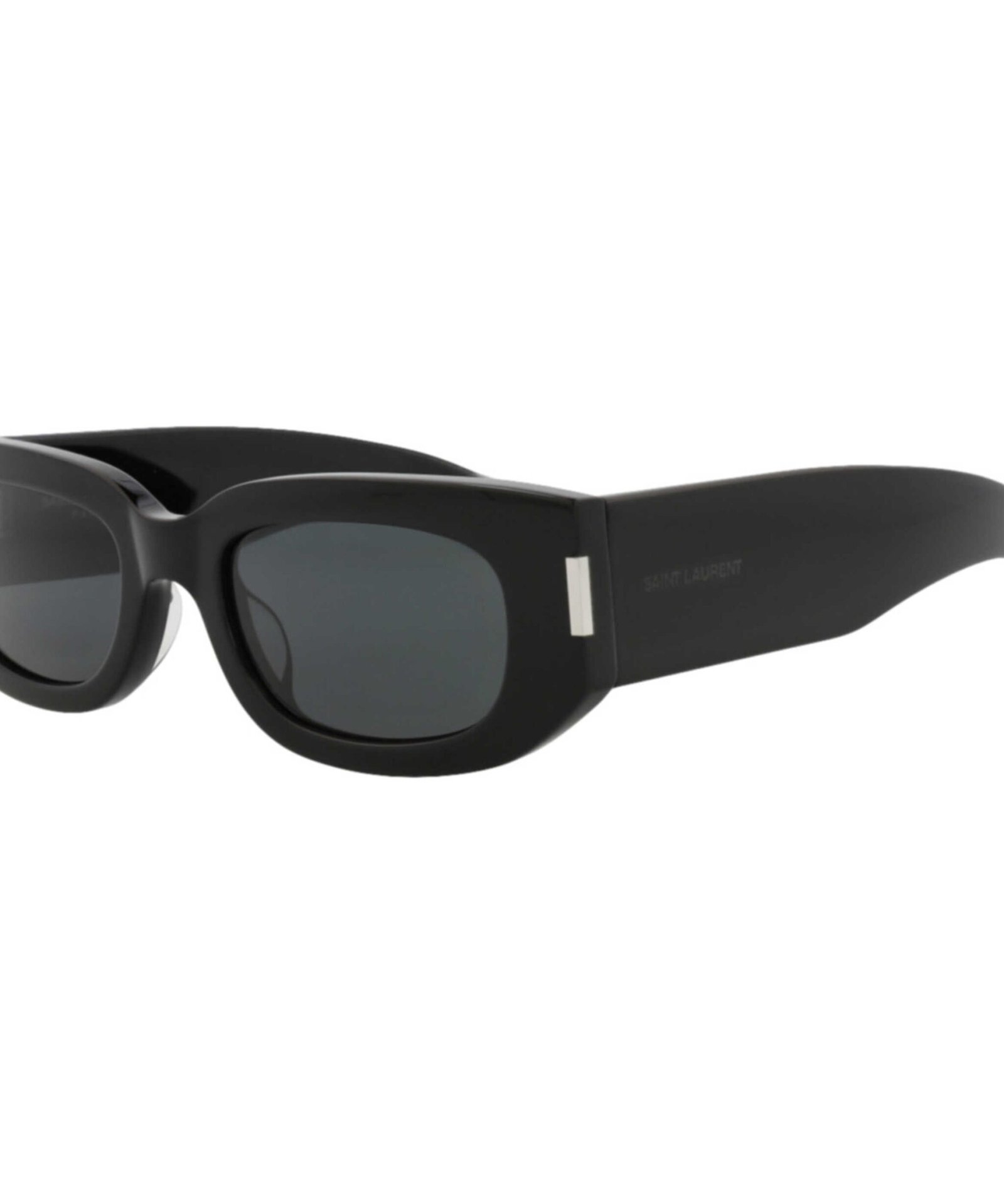 YSL Black Oval Sunglasses
