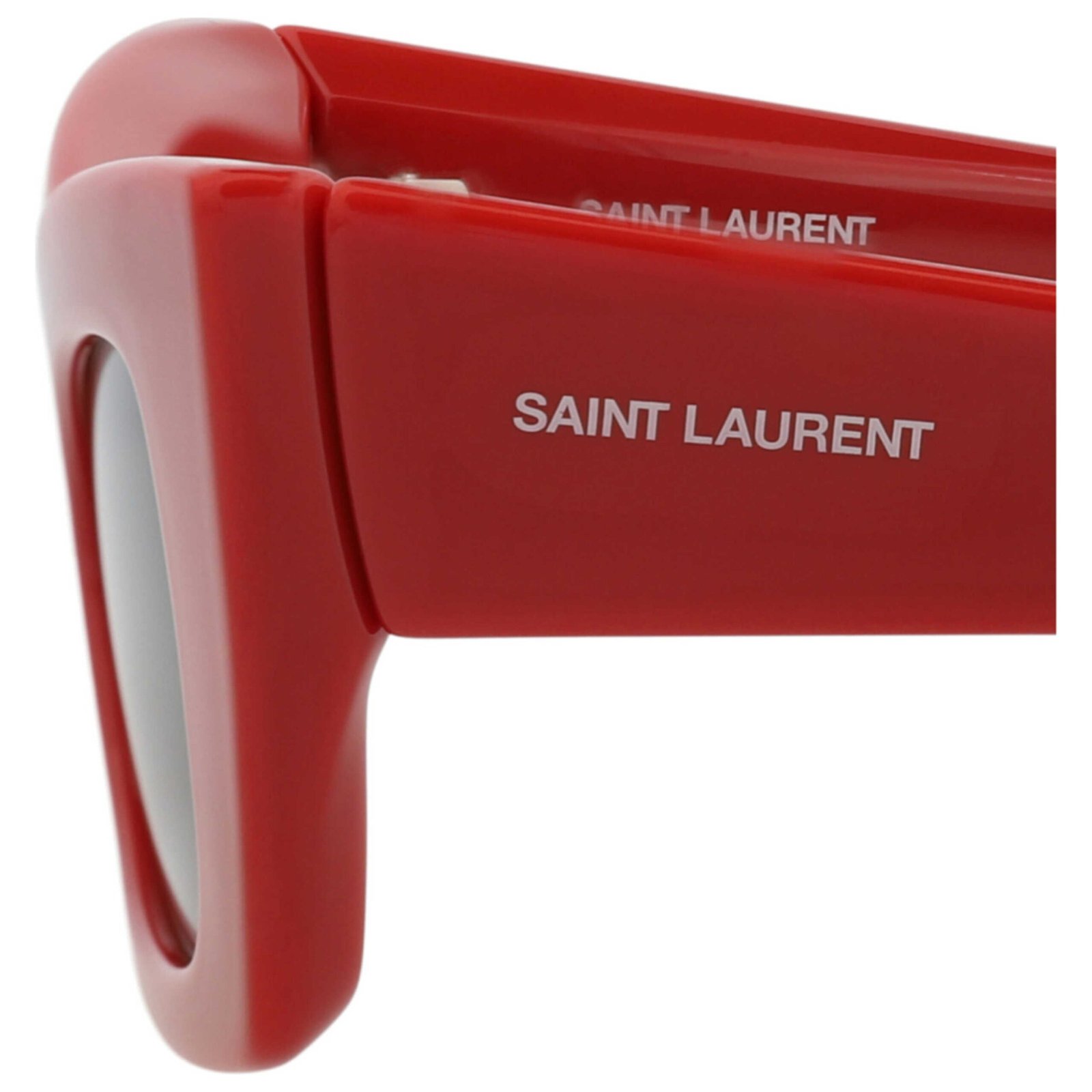 YSL Red Cat-Eye Sunglasses - Image 5