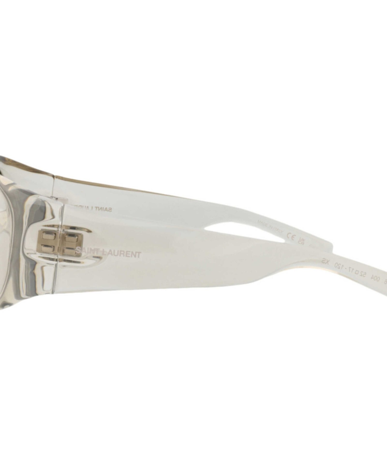Alternative view of YSL White Oval Sunglasses
