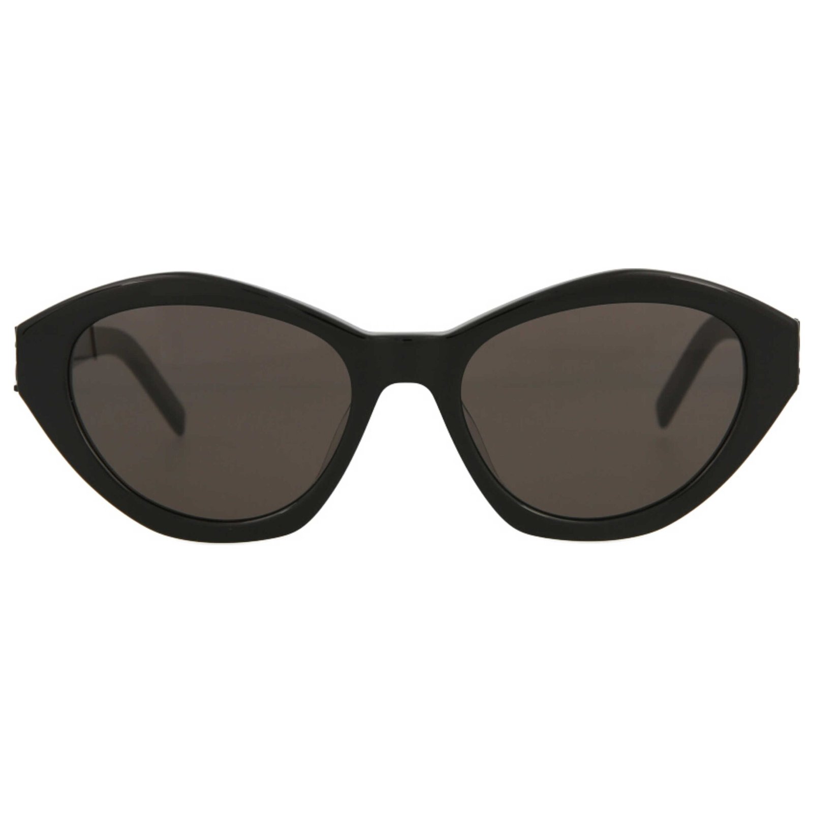 YSL Black Oval Sunglasses - Image 2
