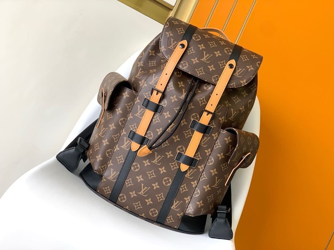 Alternative view of Louis Vuitton Christopher MM Macassar
