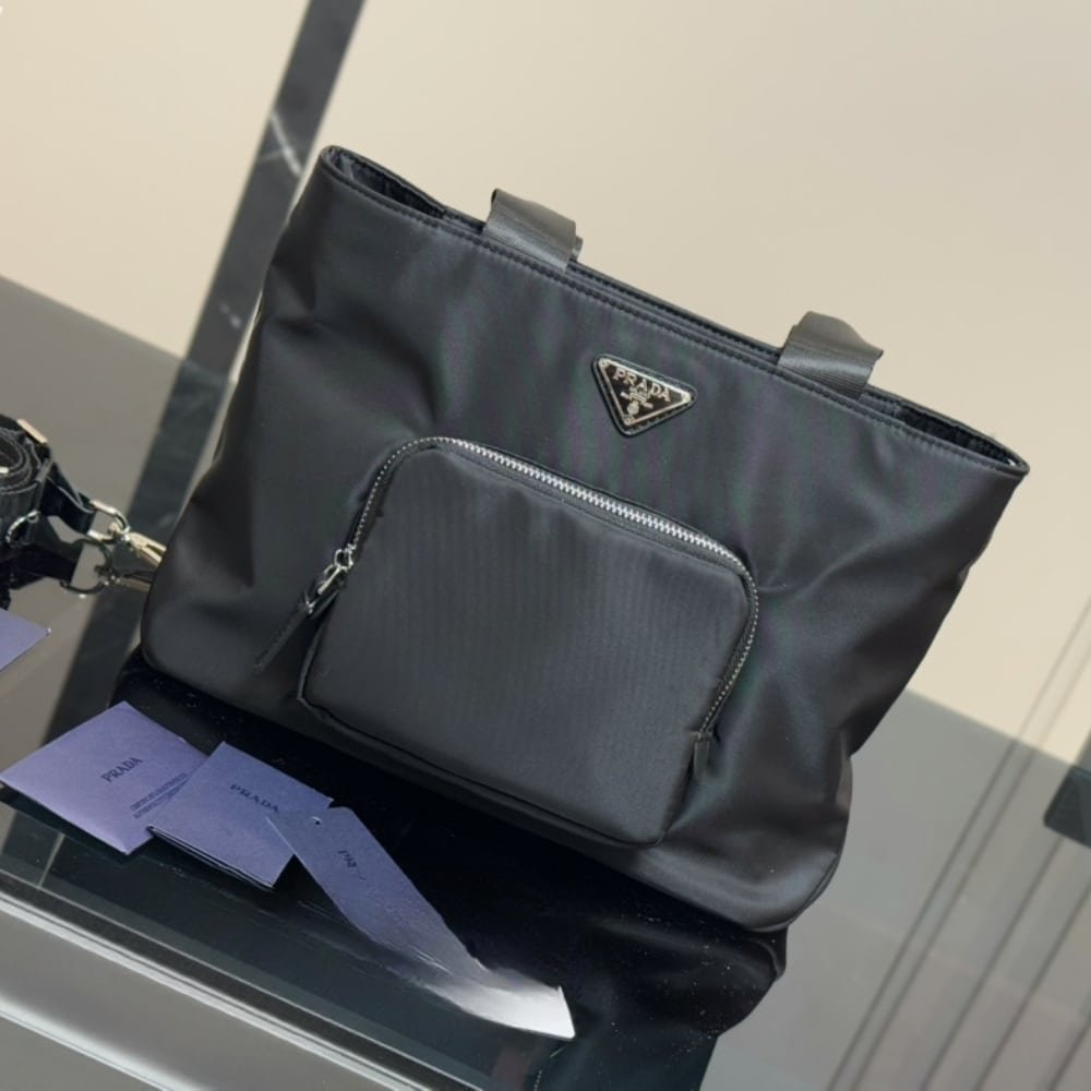 Alternative view of Prada Re-Nylon Black Large Capacity Daily Tote Bag