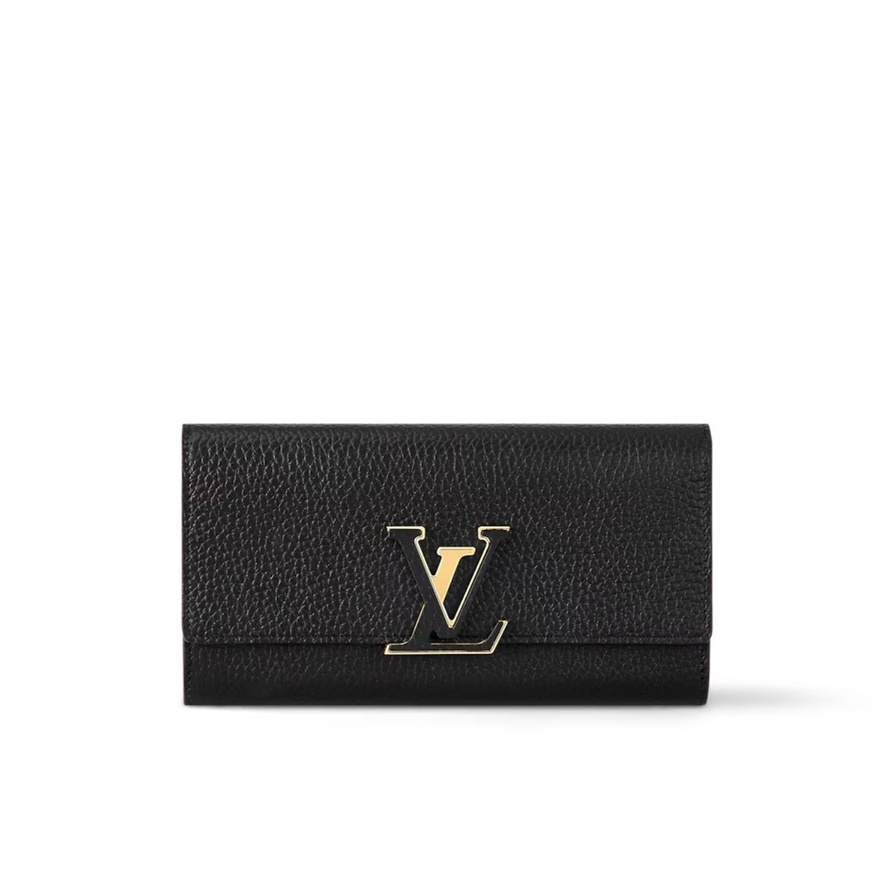 LOUIS VUITTON CAPUCINES WALLET BLACK M61248