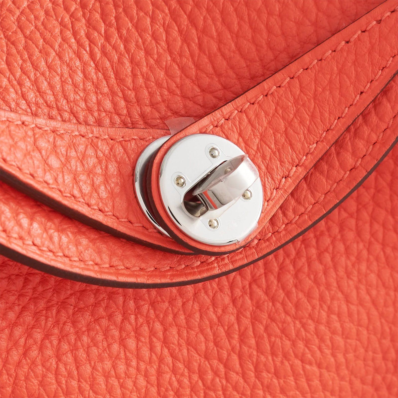 Hermès Lindy 20 Clemence Go Orange - Image 6