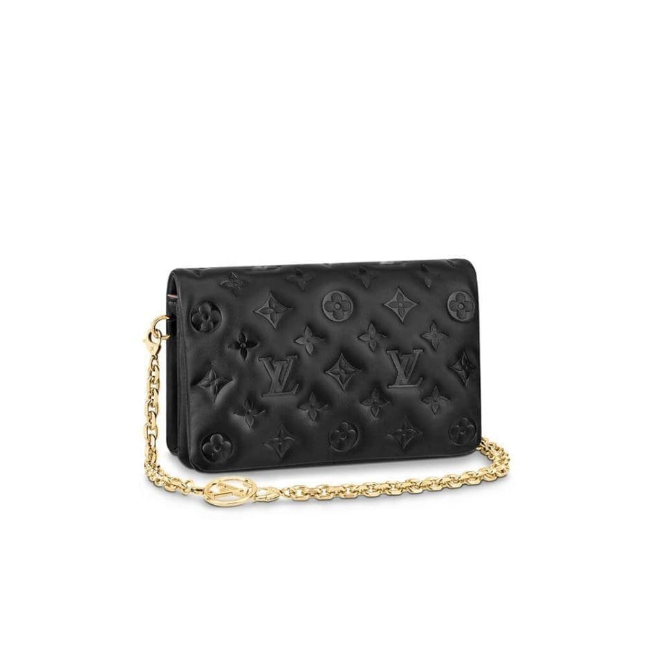Louis Vuitton Pochette Coussin Black