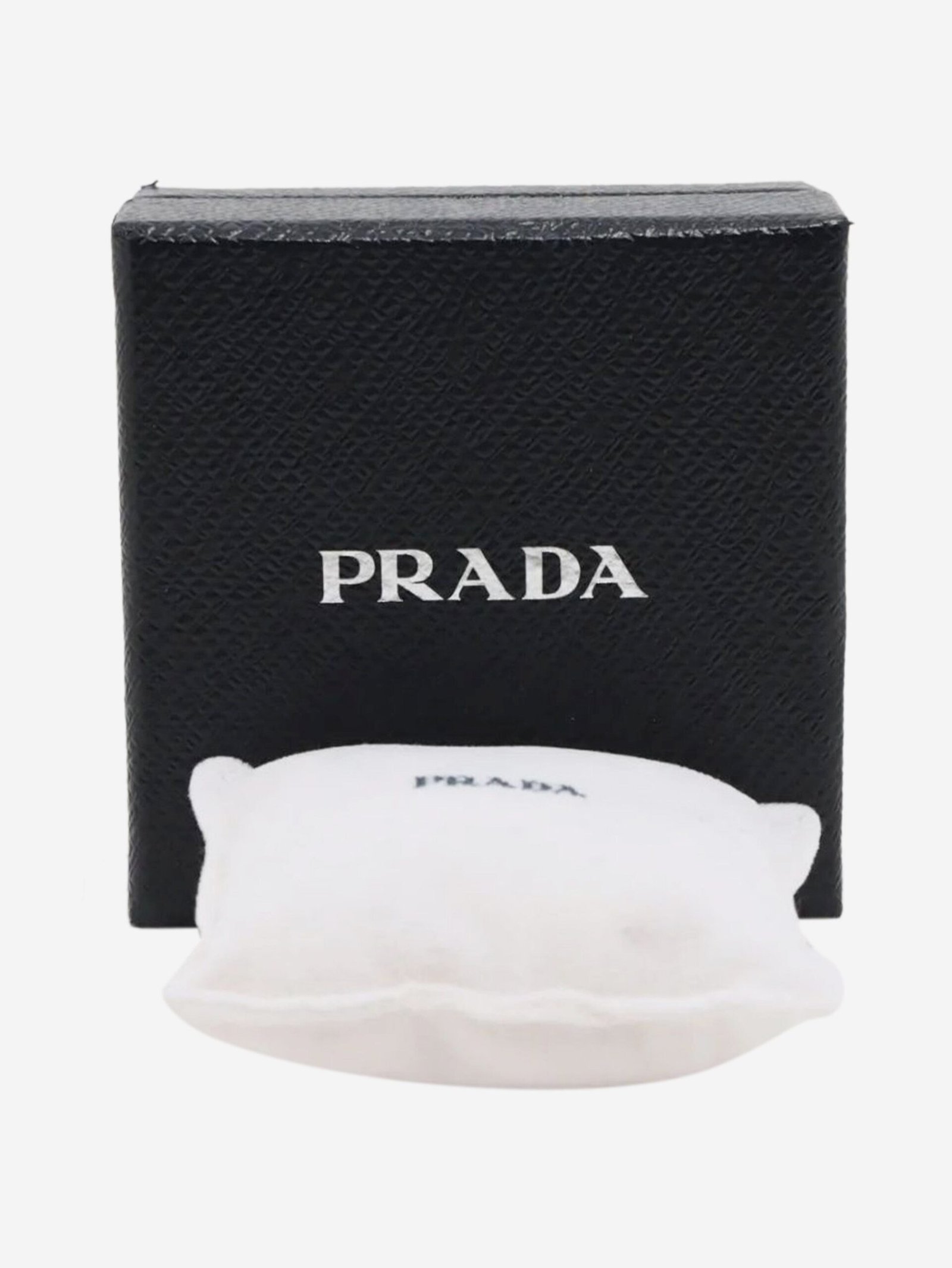 Prada Blue Heart Blue & Gold Keychain - Image 5