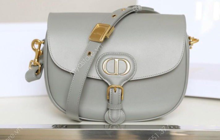 Alternative view of Dior Medium Bobby 22cm Dark Grey Calfskin Bag