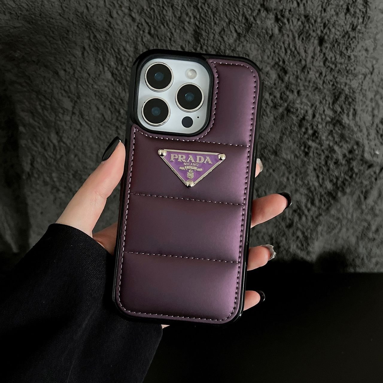 Alternative view of Prada Orange Puffer Phone Case