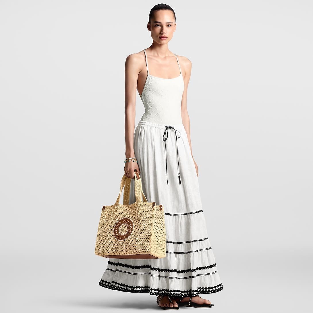 Louis Vuitton By The Pool Raffia - Image 3
