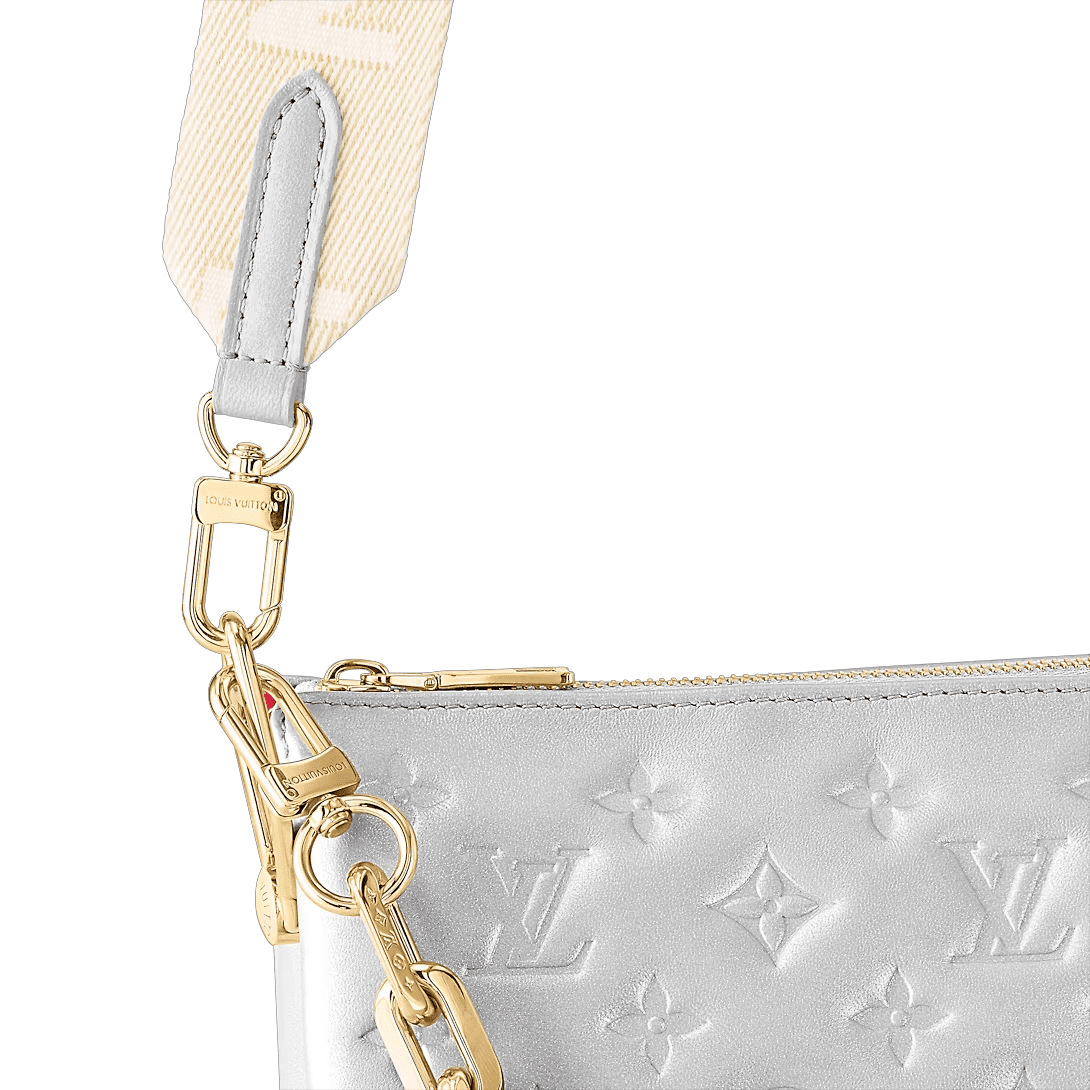 Alternative view of Louis Vuitton Coussin PM Silver Puffy