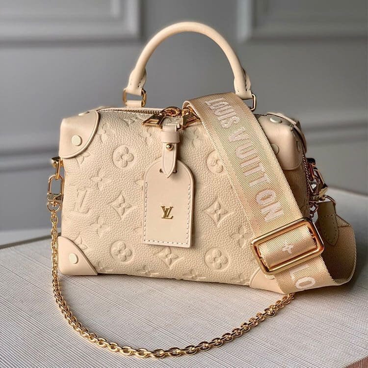 Alternative view of Louis Vuitton Petite Malle Souple Cream