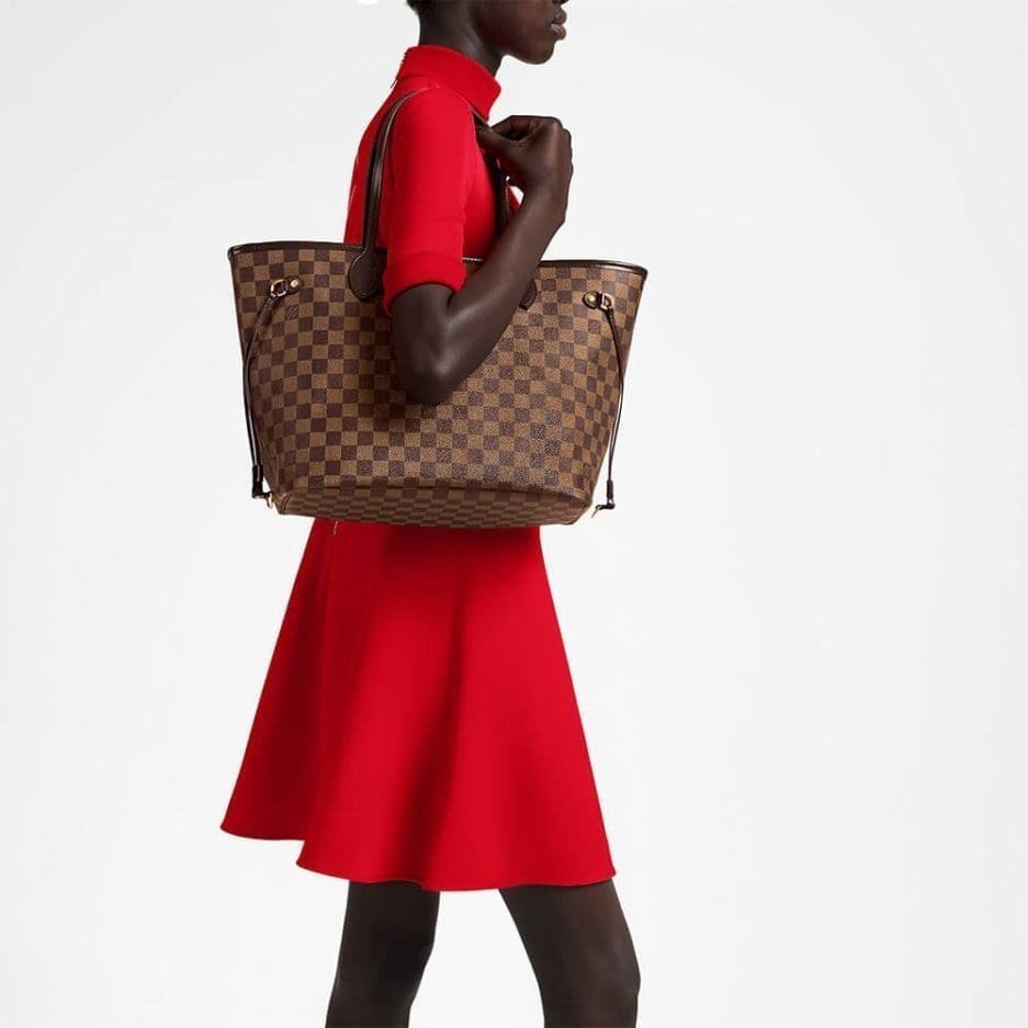 Alternative view of Louis Vuitton Neverfull MM Tote N41358