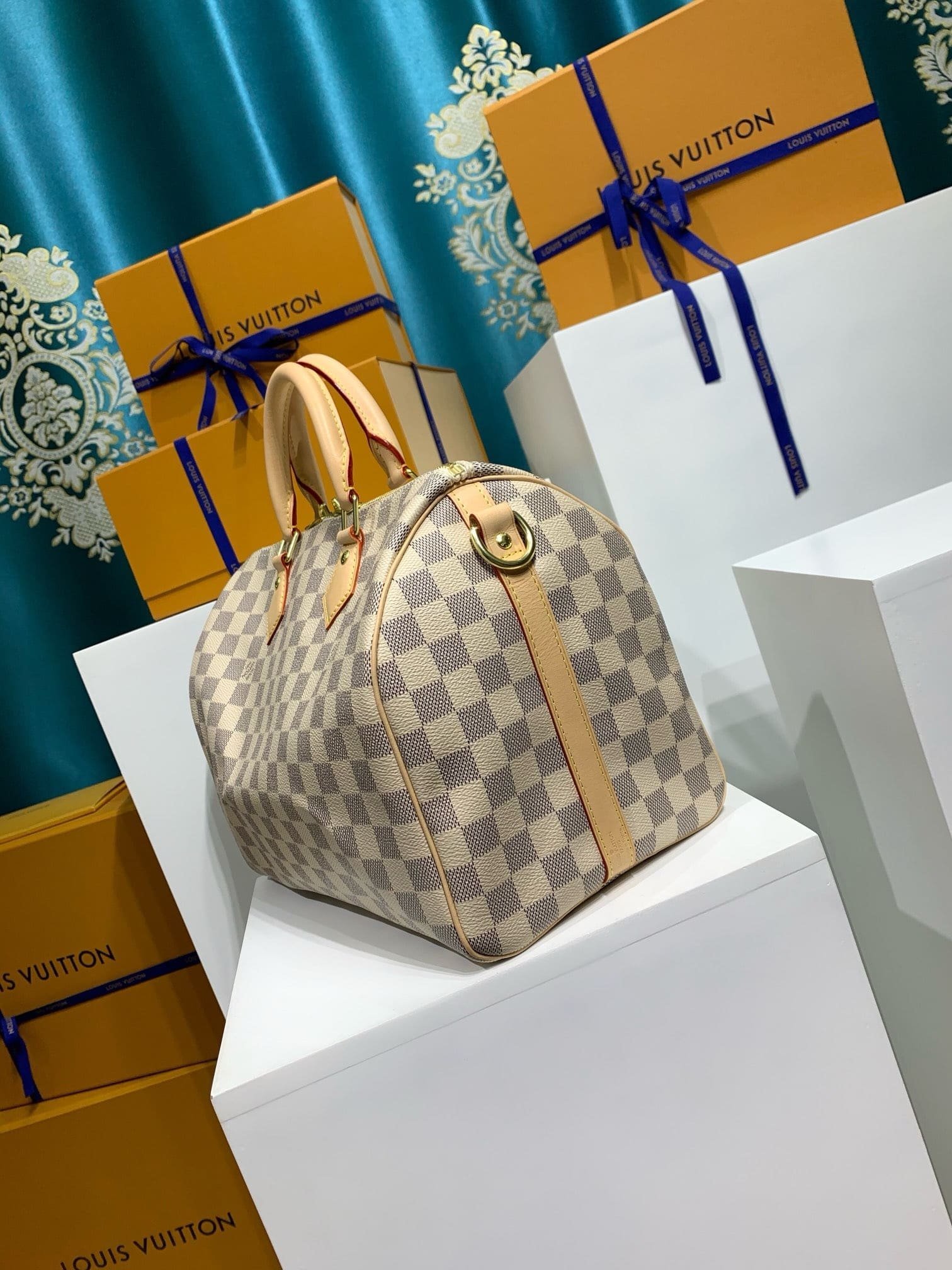 Louis Vuitton Damier Azur Coated Canvas - Image 9