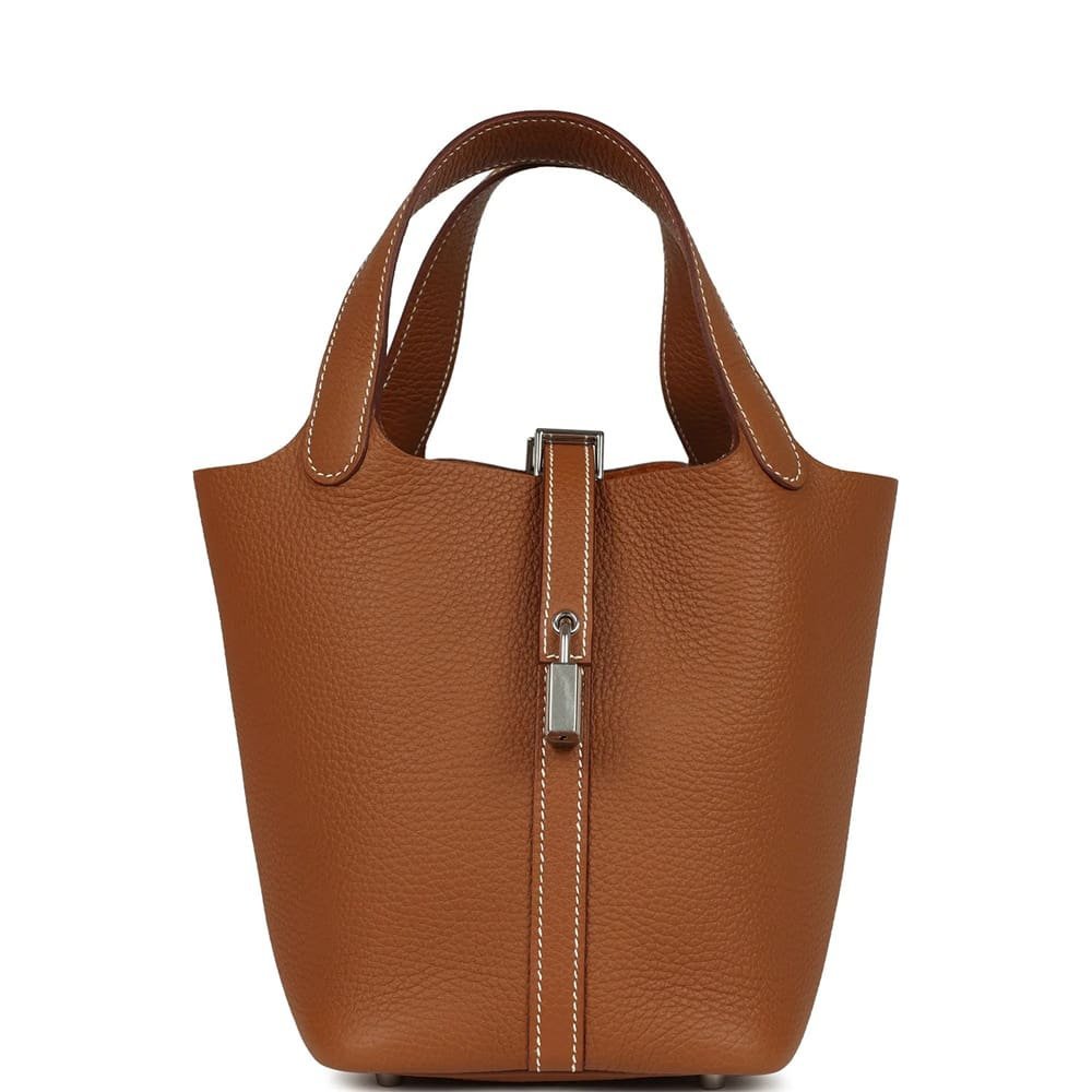 Hermès Picotin Lock 18 Clemence Leather