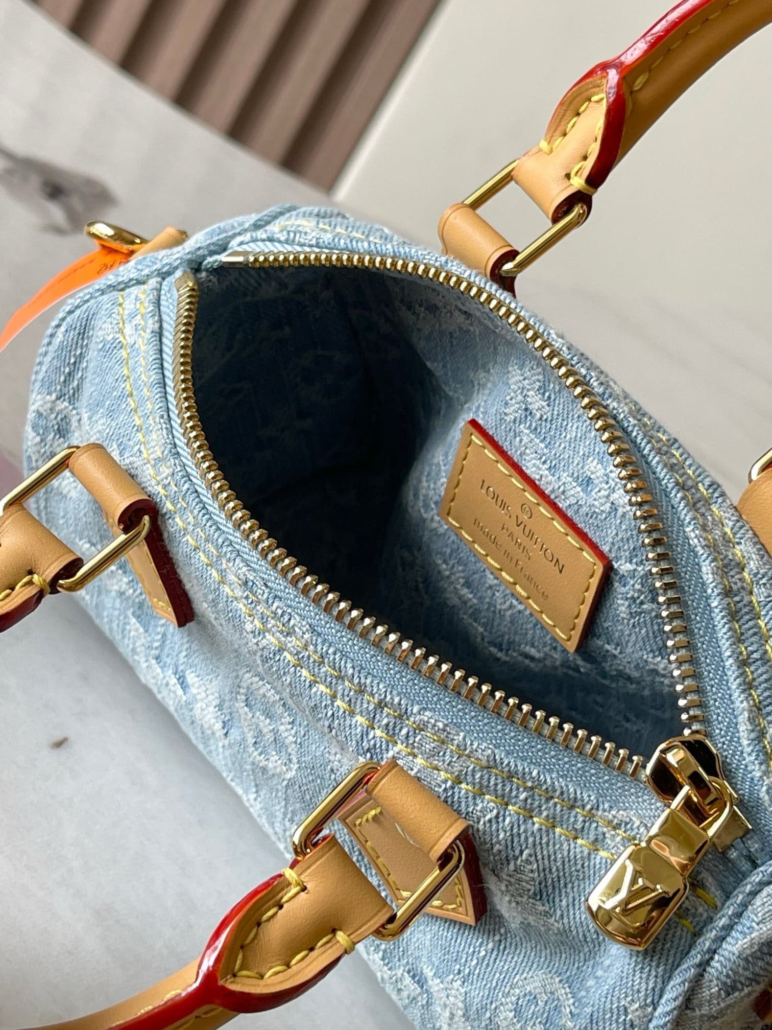 Louis Vuitton Nano Speedy Stonewashed - Image 9