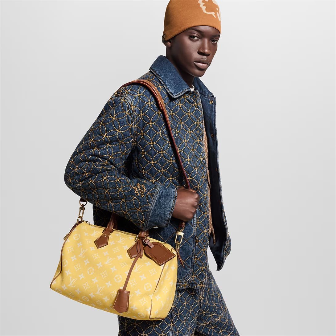 Alternative view of Louis Vuitton Speedy P9 30 Yuzu Yellow