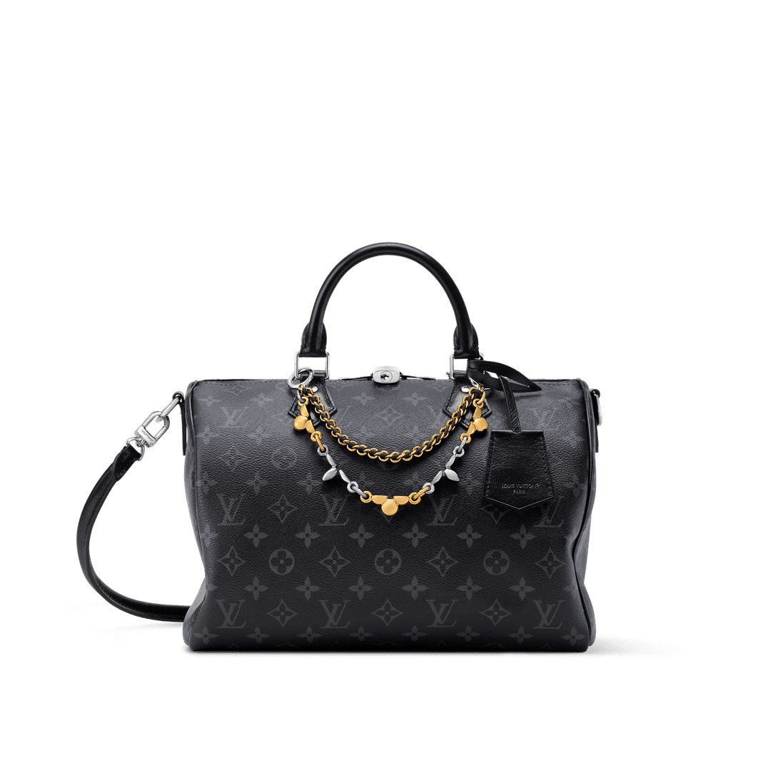 Louis Vuitton Speedy Soft 30 Eclipse Coated