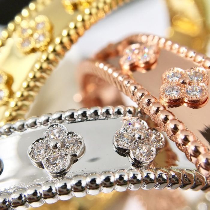 VAB7 V gold, kaleidoscope bracelet VAC bracelet for women about 19 cm will not fade - Image 8