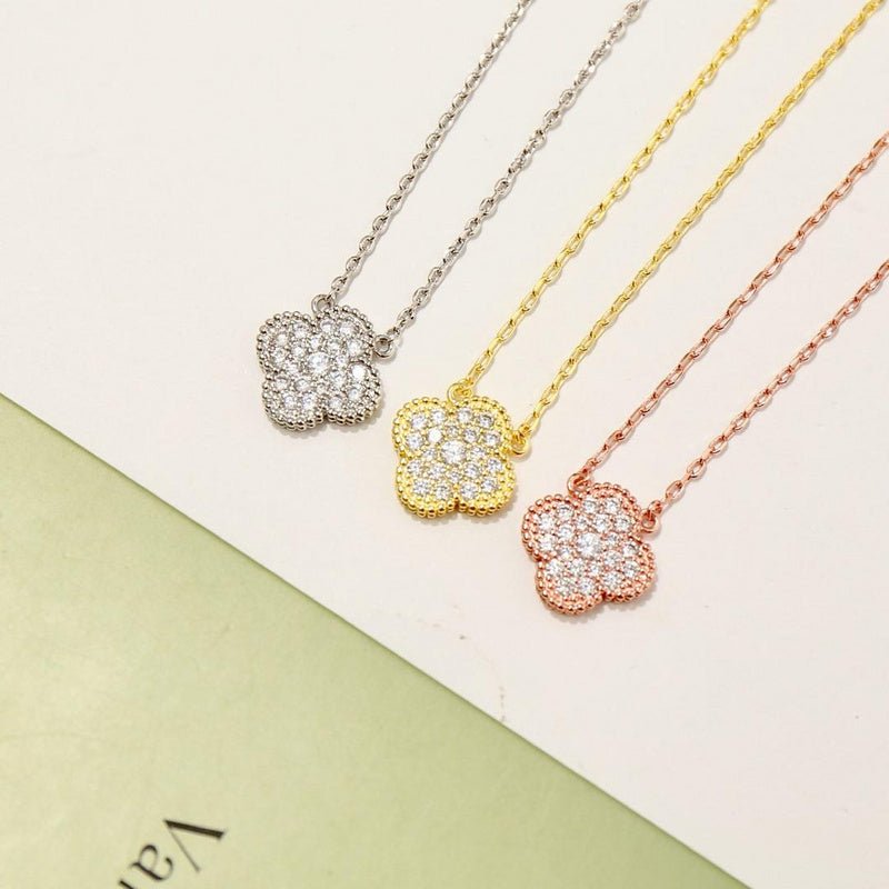 Alternative view of VAN13 Necklace 316L steel plating gold Jewelry