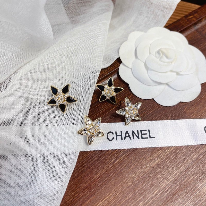 Chanel Hollow Crystal Star Two-Tone - Image 4