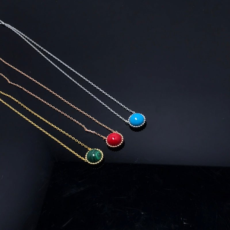 VCA Colorful Gem Candy Single Pendant Necklace