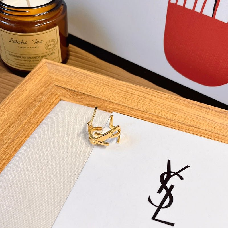 YSL Open Logo Ring Luxury - Image 4